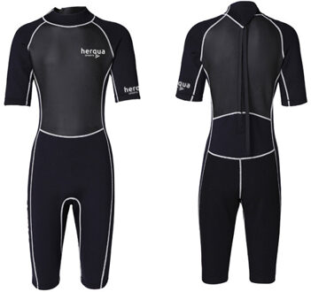 Swell Surfpak korte mouw / shorty Zwart