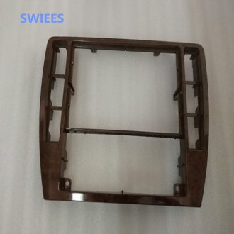 Swiees Vw PassatB5 Midden Rozet Center Decoratieve Doos Dashboard Console Panel Cd Recorder Frame Radio Gezicht Trim 3B0858069 mahonie