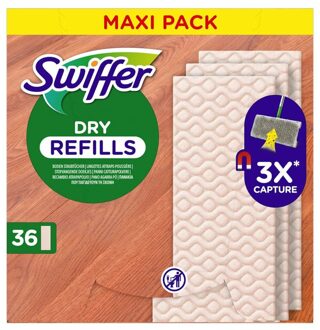 Swiffer Dry Parket Navulling 36 stuks