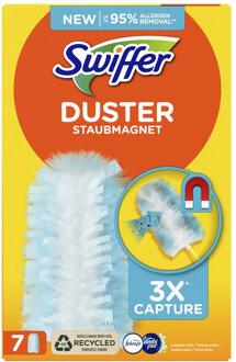 Swiffer Duster droge stofdoekjes Ambi Pur navulling - 7st Wit