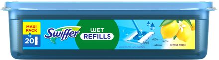 Swiffer WET Citrus Fresh doekjes 20st wit
