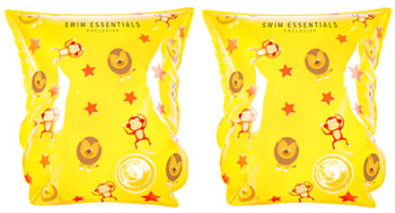 Swim Essentials Geel Circus - Inflatable Swimming Armbands 2-6 years Multikleur