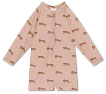 Swim Essentials jongens uv-kleding Beige - 86-92