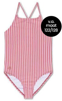 Swim Essentials meisjes badpak Rood - 146-152