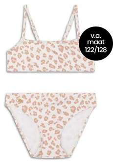 Swim Essentials meisjes bikini Beige - 98-104