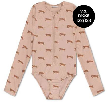 Swim Essentials meisjes uv-kleding Zalm - 86-92