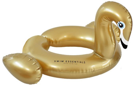 Swim Essentials Opblaasbare Kinder Gouden Zwaan Zwemband Multikleur