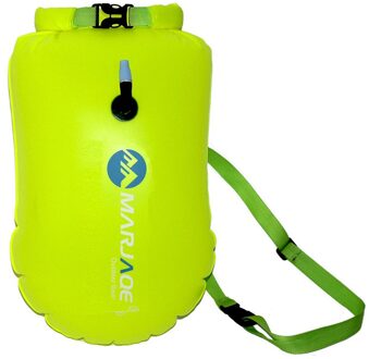 Swim Float Premium Waterdichte Opblaasbare Dry Bag Zwemmen Boei Voor Open Water Zwemmers In Voorraad geel