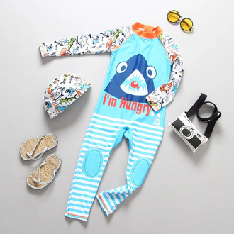 Swimsuit for Boy UV Protection Bathing Suit Child Long Sleeve Children Swimming Suit Toddler Baby Boy Kids Swimwear One Piece