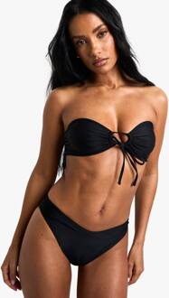 Swimwear Essentials Multiway Bandeau Bikini Top, Black - 44