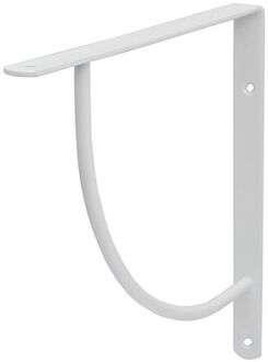 Swing Alpine - Plankdrager - Wit - Metaal - afm. 24 x 24 cm