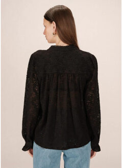 Swing blouse Zwart
