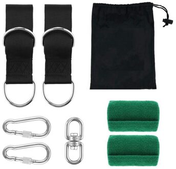 Swing Hangmat Boom Mat Opknoping Kit Band Karabijnhaak Camping Tuin Swing Fittings 652A