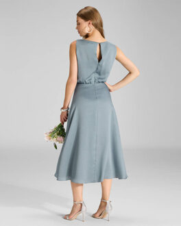 Swing Jurk 5ak04900 - maat 40 Blauw