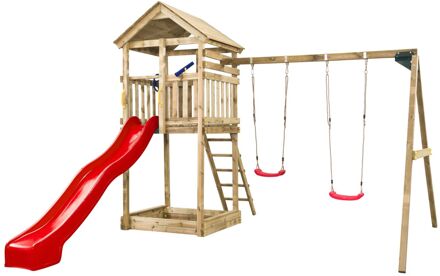 Swing King Daan - Speeltoestel - Rood