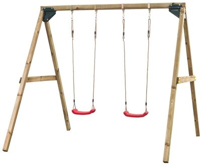 Swing King dubbele houten schommel Lucy