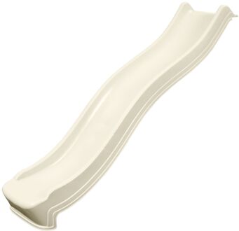 Swing King Glijbaan - Kunststof - 1 Persoon - Pastel Wit - 220cm