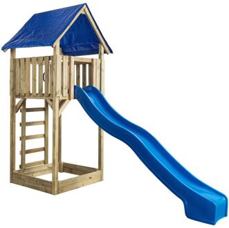 Swing King Lisa - Speeltoren - Blauw