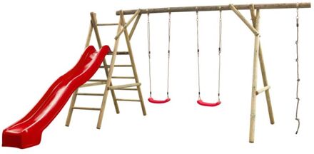 Swing King Noortje - Speeltoestel - Rood