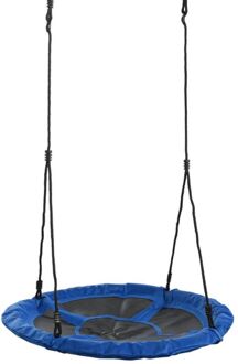 Swing King Schommel Rechthoekig Blauwe Canvas Ø98cm