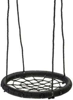 Swing King Schommel Zwarte Canvas Ø60cm