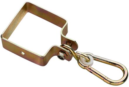 Swing King Schommelhaak Geel Verzinkt 9x9cm - 4 Stuks