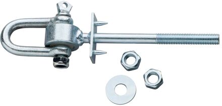 Swing King Schommelhaak M12x13,5cm Met Harpsluiting - 4 Stuks