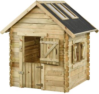 Swing King Speelhuisje Louise Window 120x120x160cm