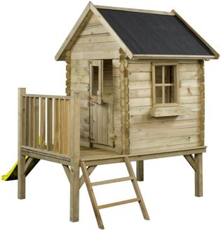 Swing King Speelhuisje + Glijbaan Camilla Geel