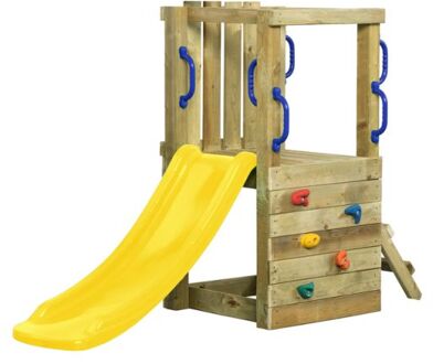 Swing King Speeltoestel Met Glijbaan Irma Small Geel 70x185x120cm