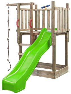 Swing King Speeltoestel Met Glijbaan Mario Appelgroen 250cm