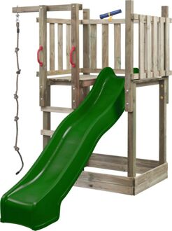 Swing King Speeltoestel Met Glijbaan Mario Groen 250cm