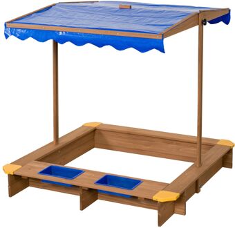 Swing King Zandbak Ibiza Hout 120x120x18cm