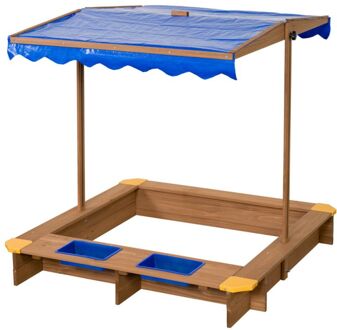 Swing King Zandbak Ibiza Hout 120x120x18cm