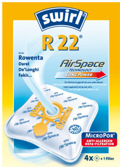 Swirl R22 Airspace Stofzuigerzak 4 stuk(s)
