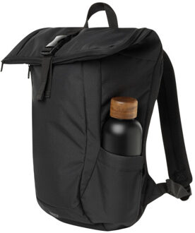 swiss peak Leonard rpet aware laptop rugzak Zwart - One size