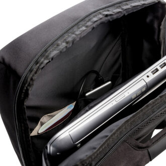 swiss peak Rfid anti-diefstal rugzak - maat One size Zwart