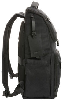 swiss peak Voyager rpet aware 19l laptop rugzak Zwart - One size