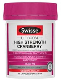 Swisse Ultiboost High Strength Cranberry 90 Capsules
