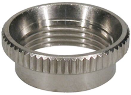 Switchcraft SW-DKN-N switch nut, deep knurled, for thick top guitars, nickel