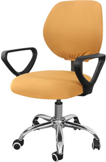 Swivel Chair Cover Stretchable Removable Computer Office Washable Rotating Lift Cover Spandex Elastic Arm Seat Cover Cushion 7