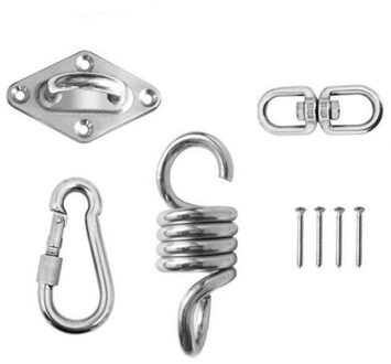 Swivel Haken Voor Hangmat Schommel Stoelen Rvs Opknoping Zetel Accessoires Kit Voor Plafond/Indoor/Outdoor