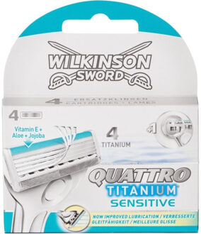 Sword Quattro Titanium Sensitive - 4 mesjes