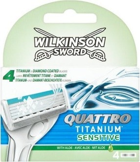 Sword Quattro Titanium Sensitive - 4 mesjes