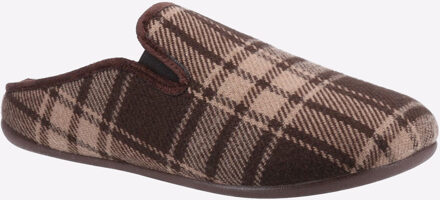 Syde Textiel Heren Bruine Muiltjes - EU 42 / UK 8