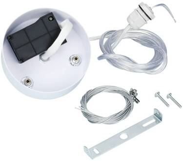 Sylvania afhangset voor SylRadiance, wit, afhanghoogte 150 cm wit, metallic