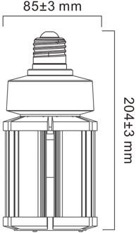 Sylvania LED lamp E27, 36W, 4.000 K, 4.500 lm