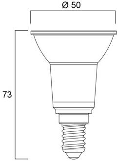 Sylvania LED lamp RETRO, PAR16, E14, 3,6 W, 840, 345 lm, 36°