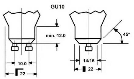 Sylvania LED lamp SUPERIA RETRO, ES50 GU10 6 W 940 580 lm dimbaar