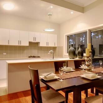 Sylvania LED plafondlamp SylRadiance, Ø 30 cm wit PMMA IP54